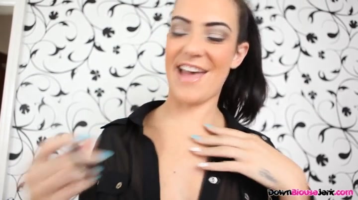 Jane in A Trip To The Hairdressers - DownblouseJerk