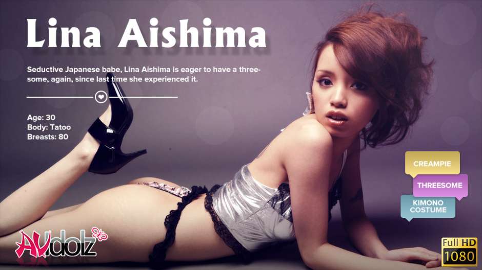 Delightful Lina Aishima Seems To Like To Have Threesomes - Avidolz