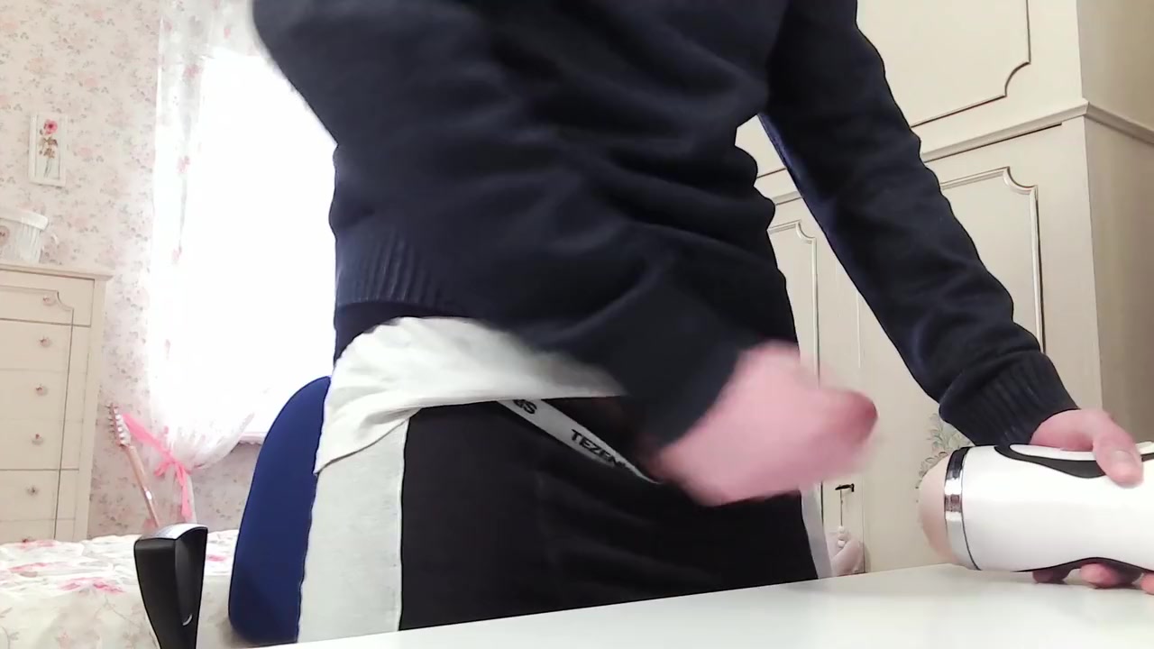 Hot Guy Fucking Fake Pussy And Then Jerking Off Hard. Big Cumshot At The End of In My Profile