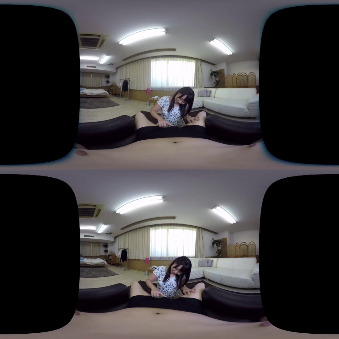 Miku Hayama - Gazing at the Virtual Blowjob - WOW!