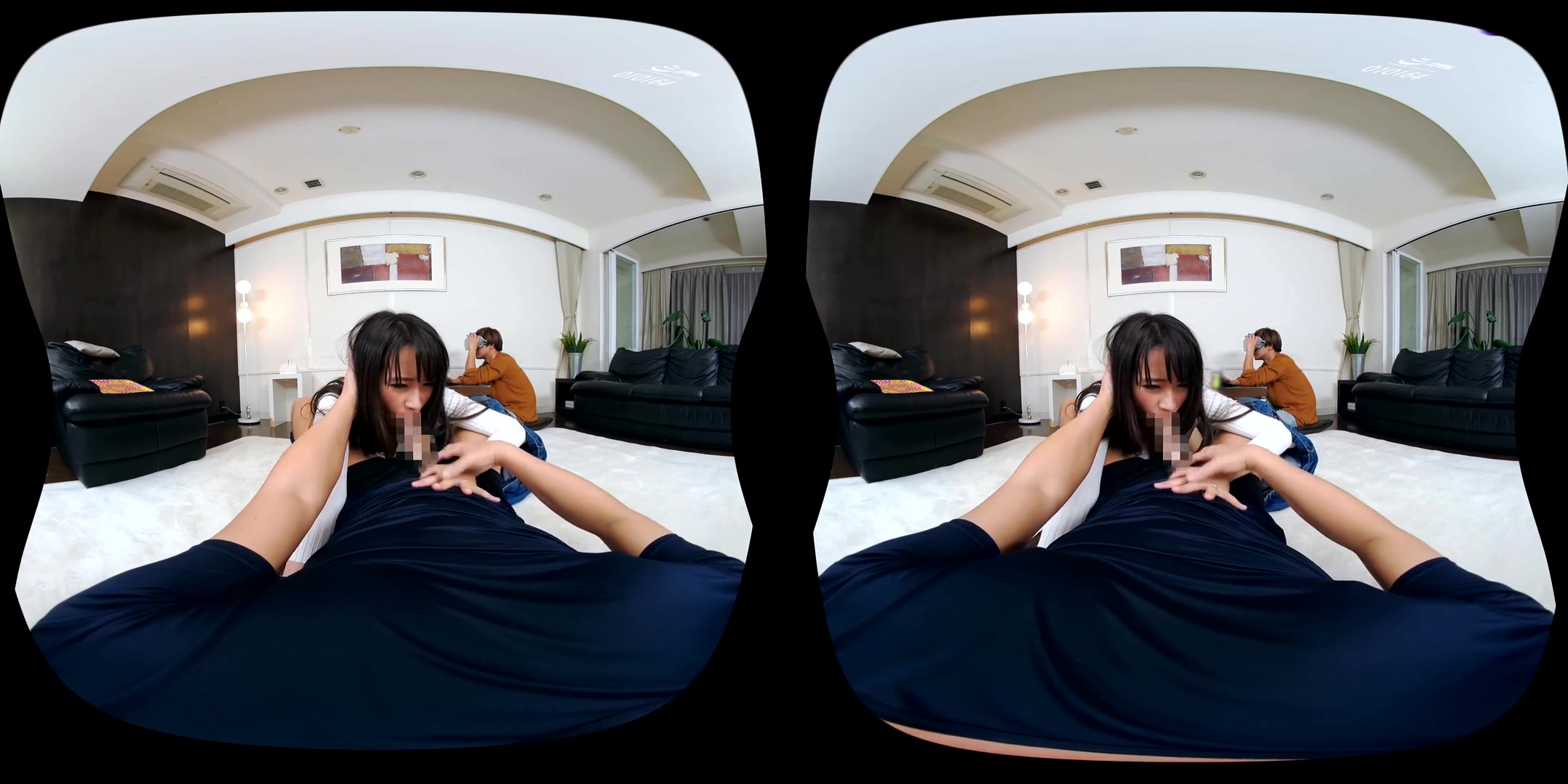 Kyoko Maki Step mom Has Secret Sex While Step son Watches VR 1 - SexLikeReal