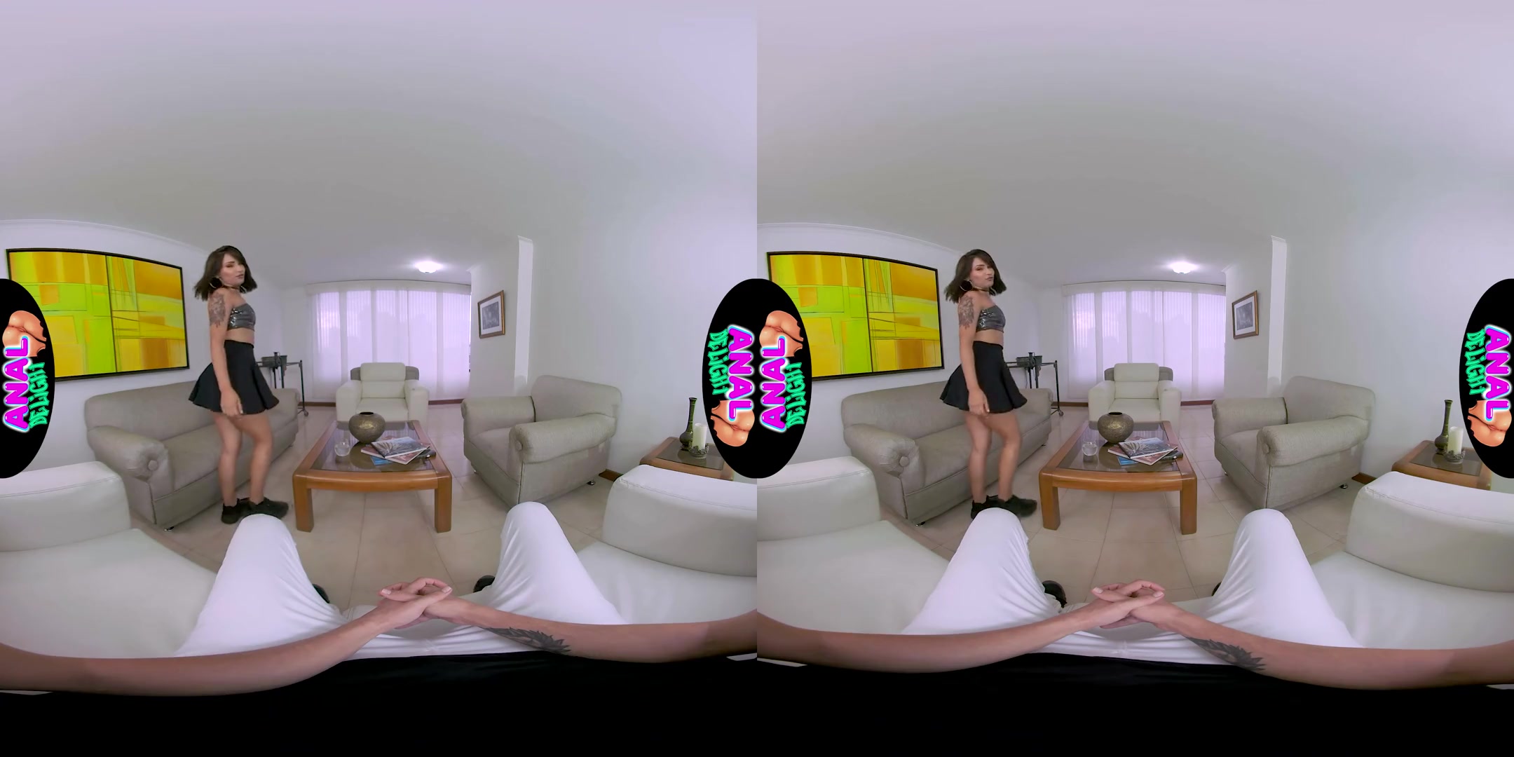 Pleasant Time Before The Party - Hot Brunette Anal Hardcore POV