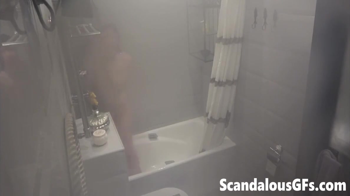 A Steamy Video Of My Naked Hot Ex In A Luxury Steam Shower