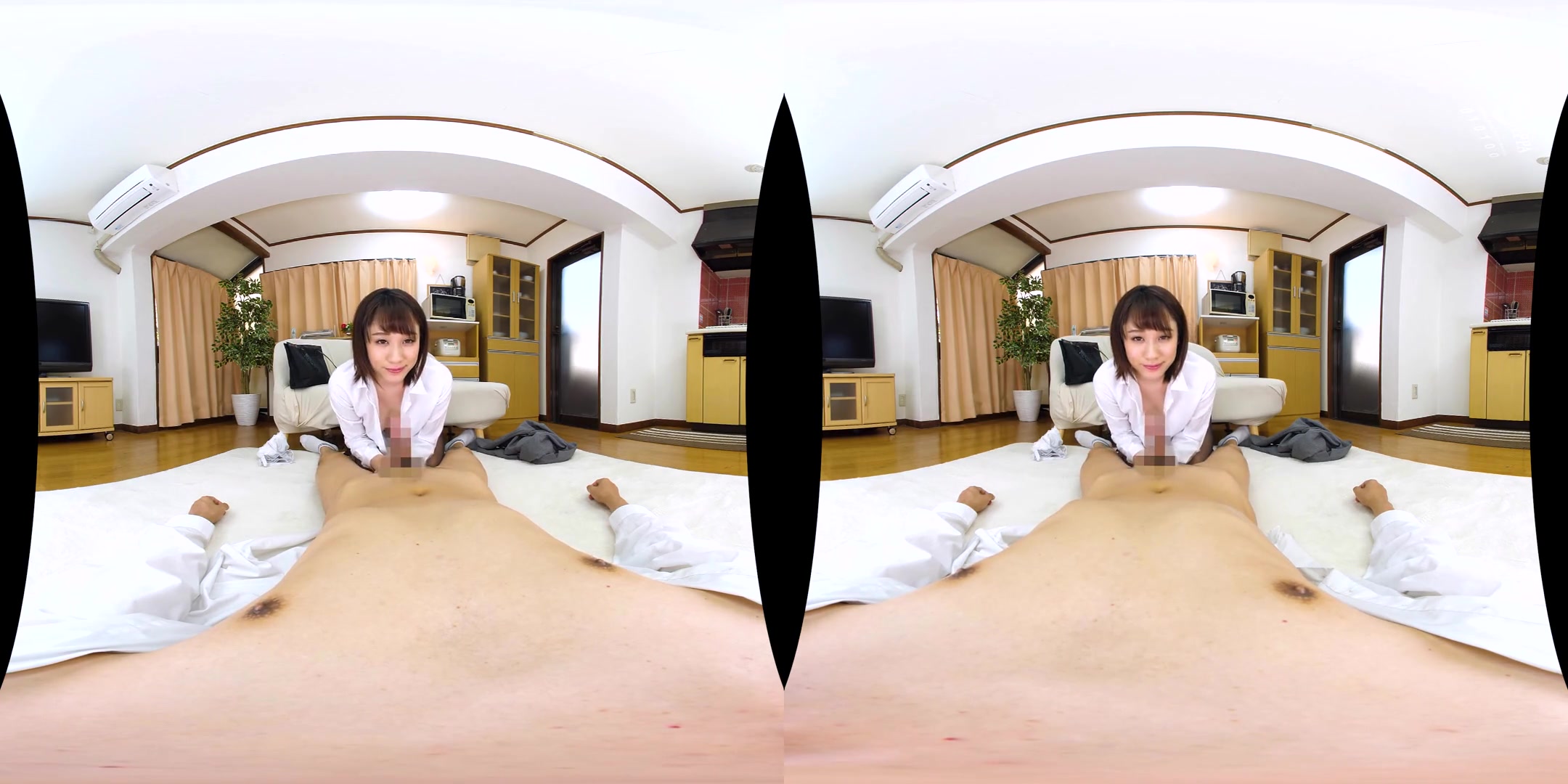 Masturbation Practice with a Teacher in Black Pantyhose 2 - Nylons Teacher Creampie