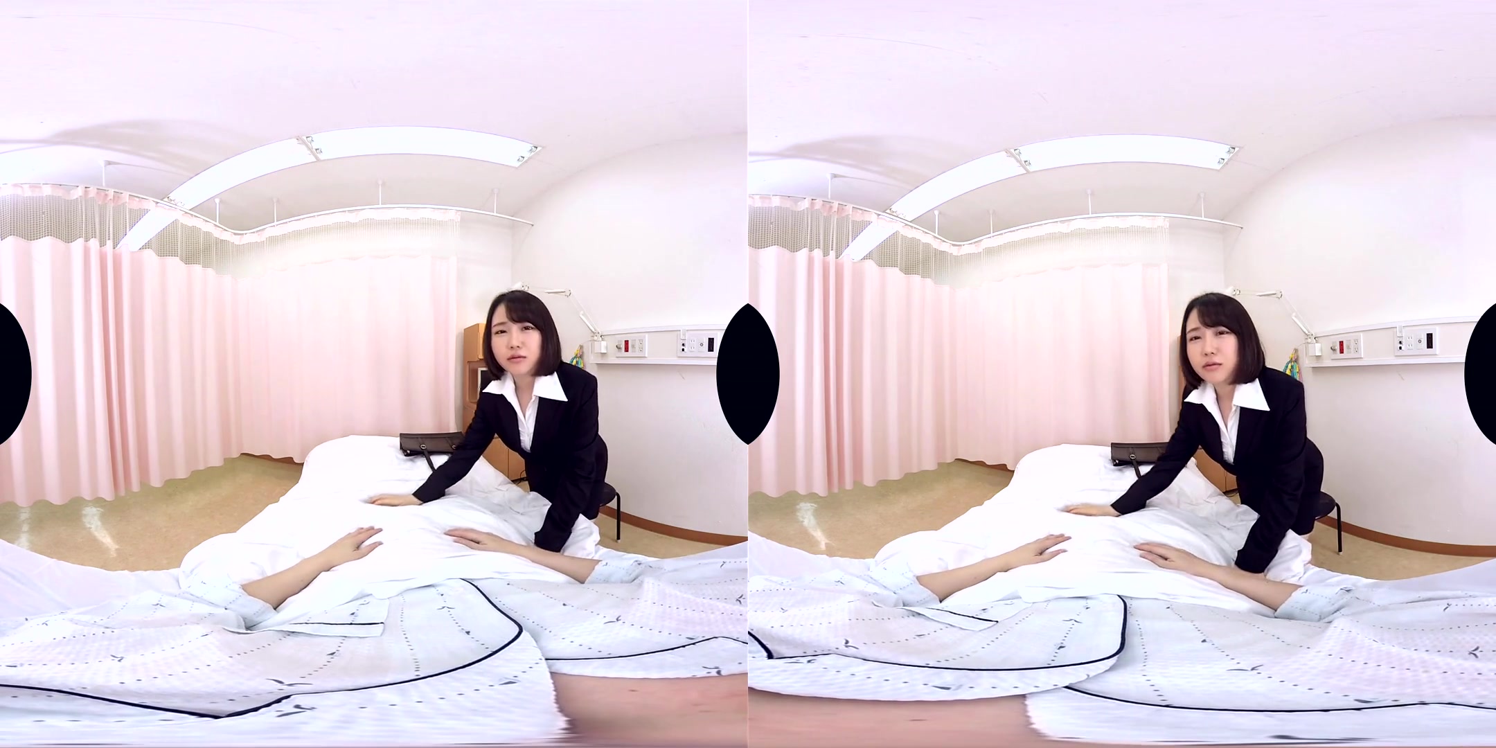 Visited by the Young OL in the Hospital 1 - Asian teen 18+ Hospital Fuck