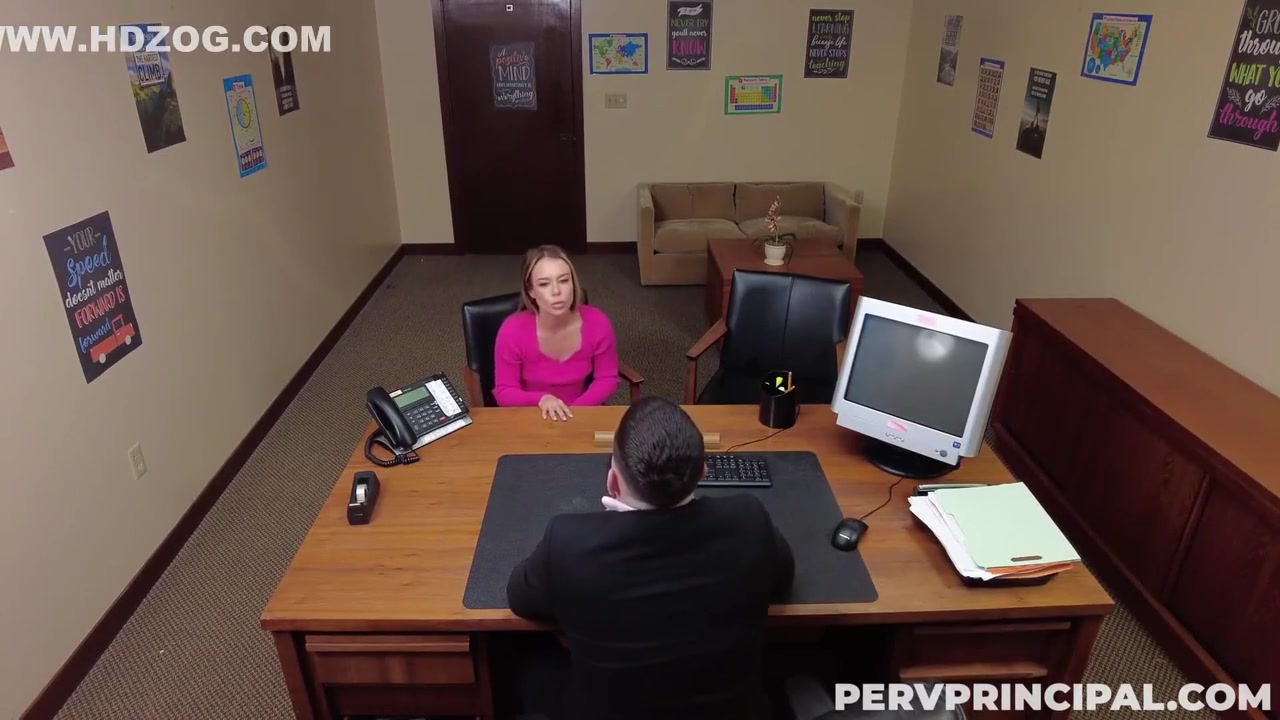 Schoolmom Meets With Her Step daughters Principal