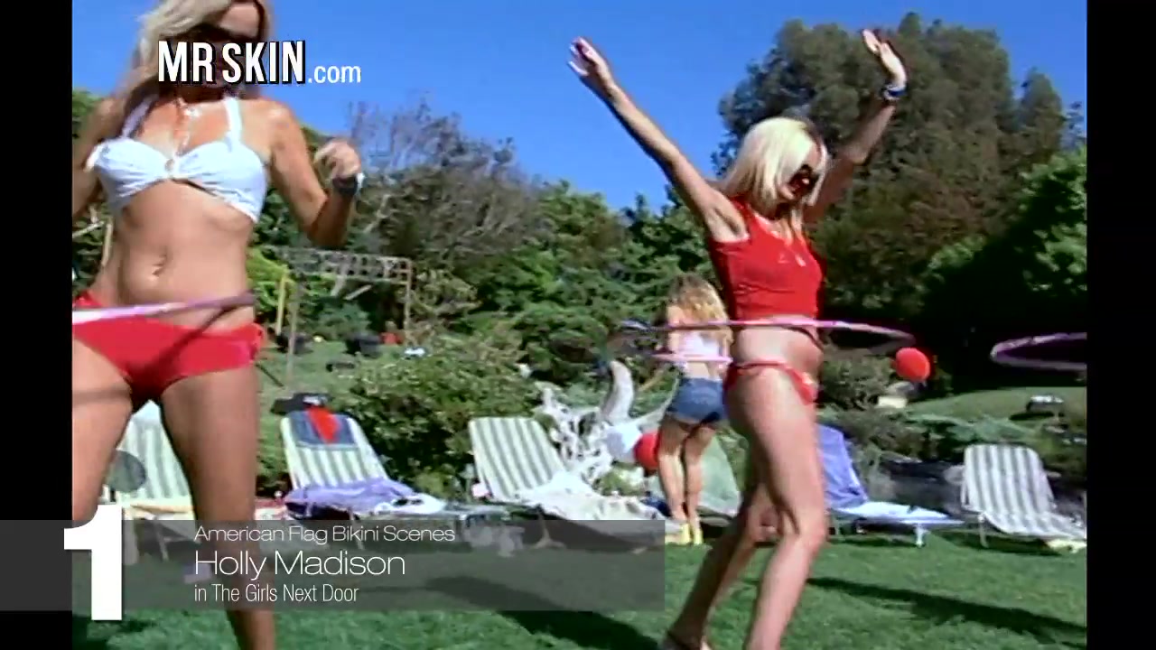 Top 5 American Flag Bikini Scenes - Mr.Skin