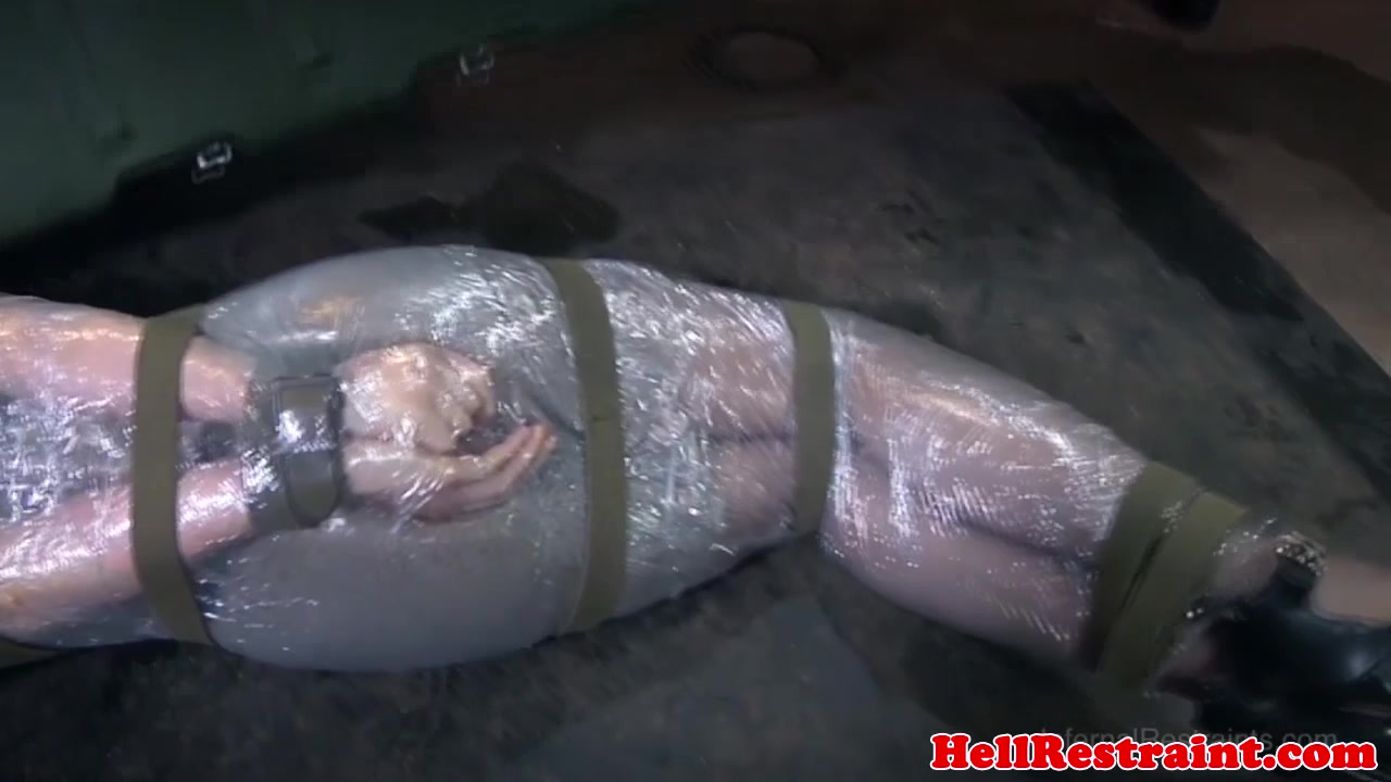 Sensory deprivation session for skanky skank