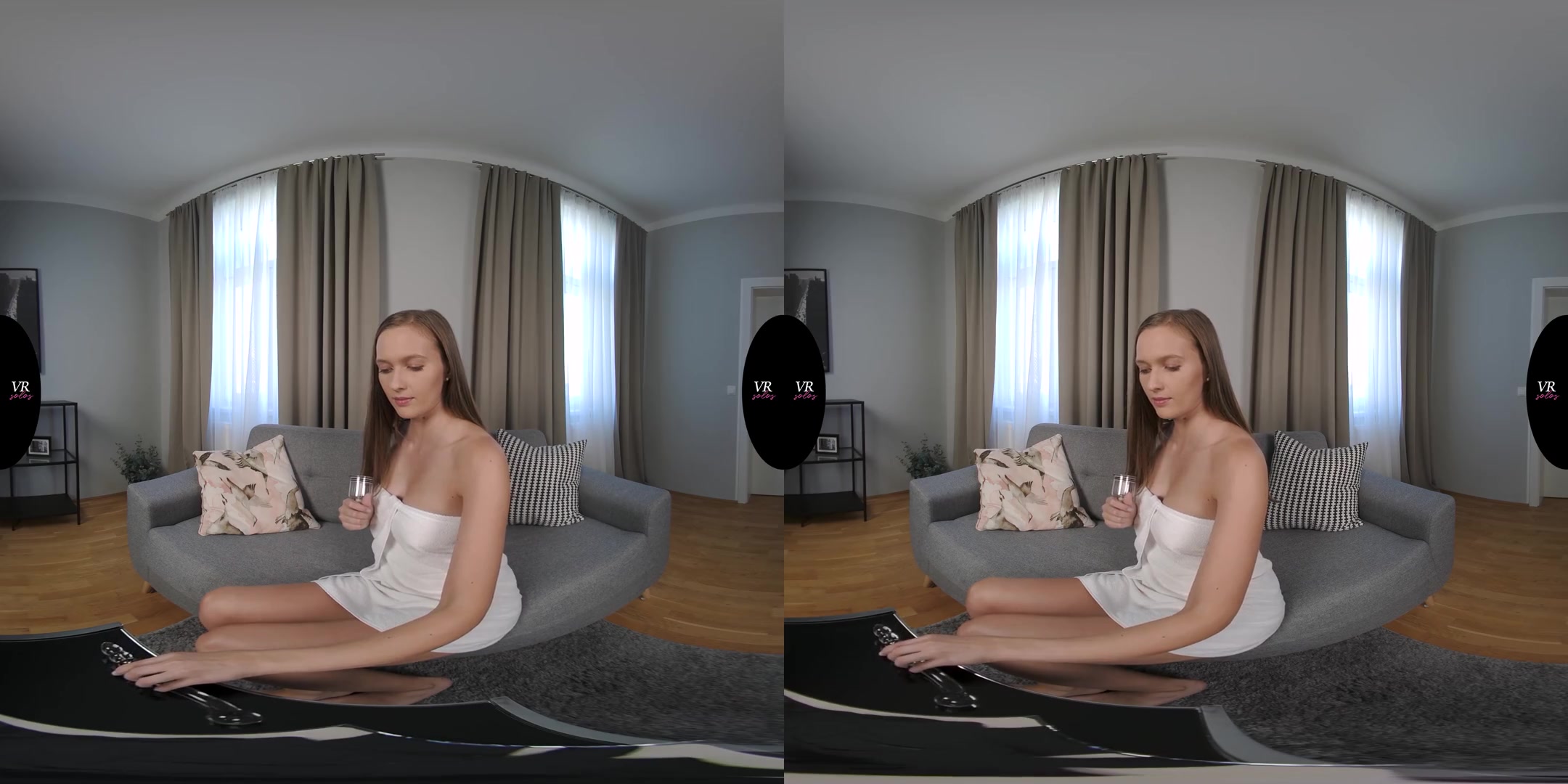 Stacy Makes Her Swollen Pussy Cum - Busty Babe Solo Masturbation and Pussy Pumping