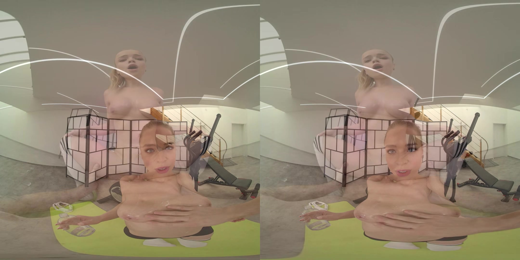 Flexible Anal in the Gym - RealJamVR