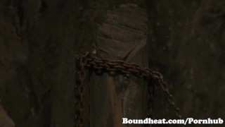 Lazy tired girl gets fucked to work harder by mistress