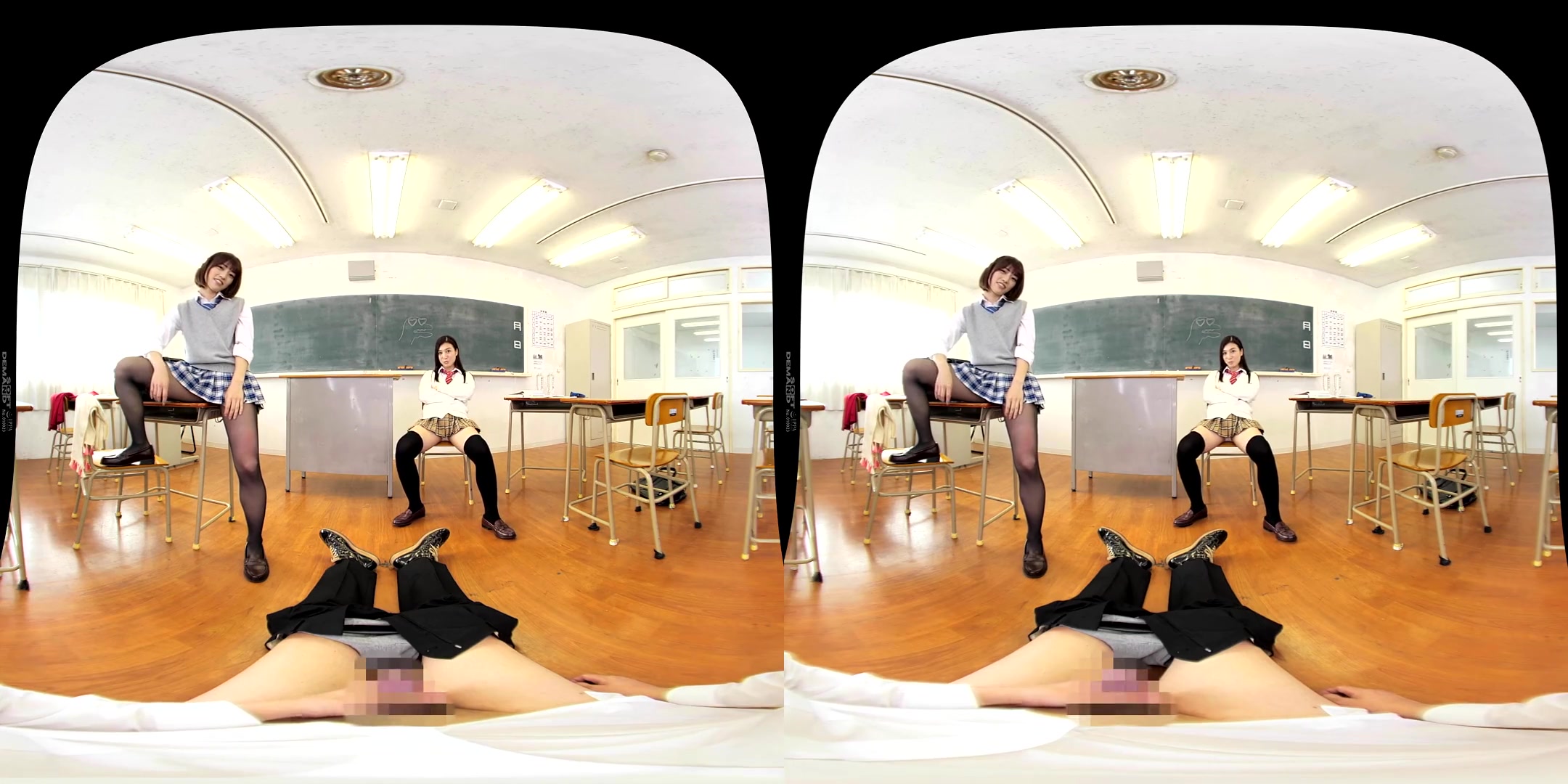 VR For Masochistic Viewers who want to be by Beautiful Women 1 - Asian Uniform
