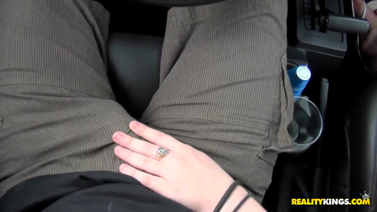 Izzy is busy with sucking Prestonâ€™s cock in the car