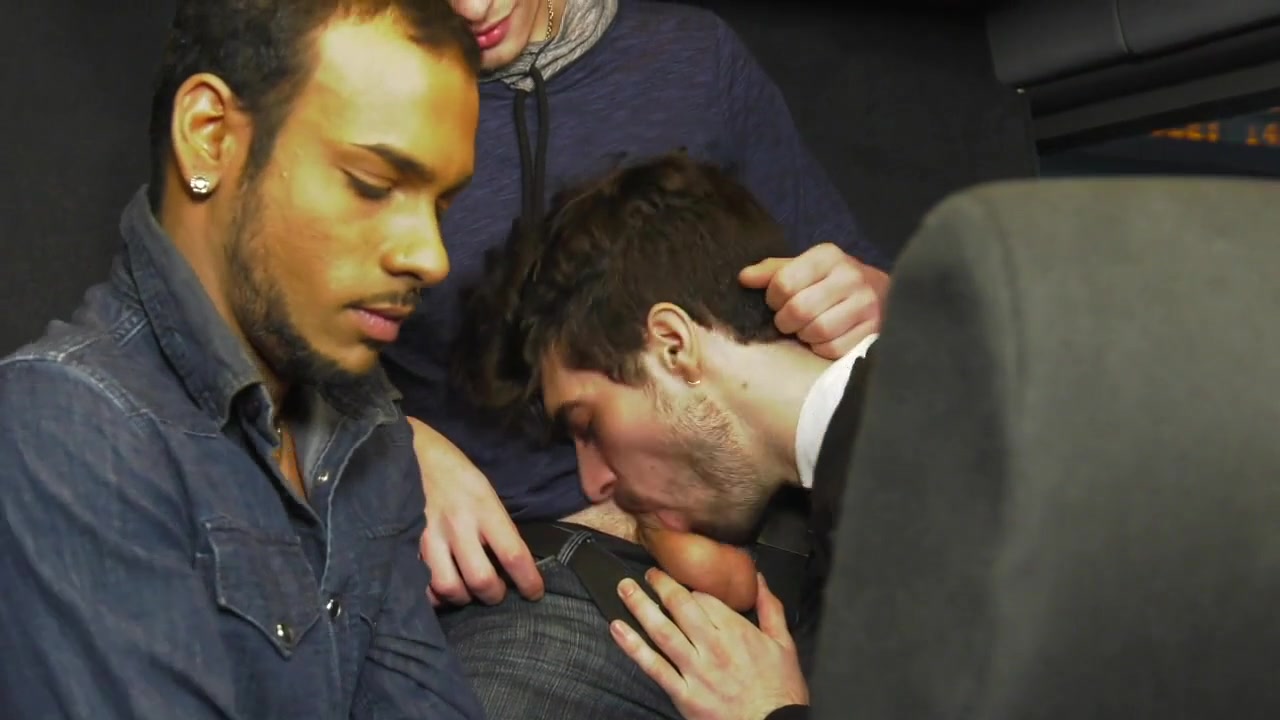 French gang bang in a bus, part 3 - CrunchBoy