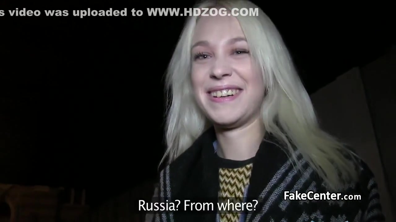 Blonde Russian Loves Public Fuck