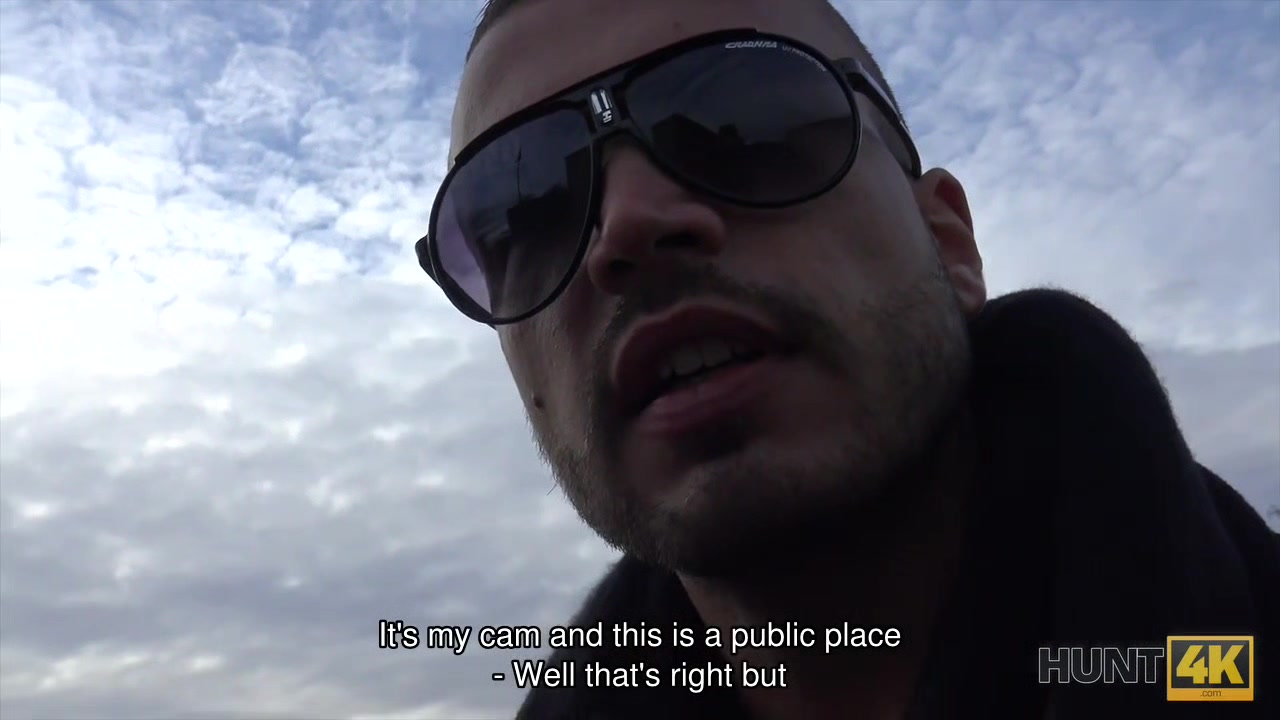 HUNT4K. Dude unwilliingly let GF ride man's cock in front of him