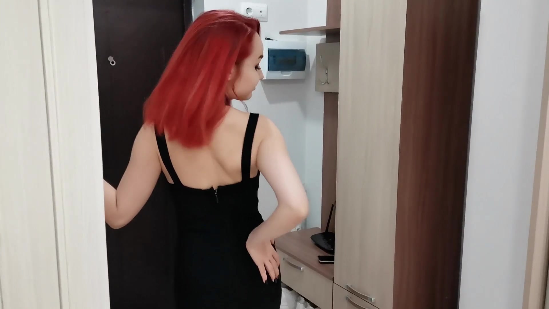 Hard Rough Fucked To Many Orgasms Red Haired Wife After Late Return Home - Sex Movies Featuring Lana Red