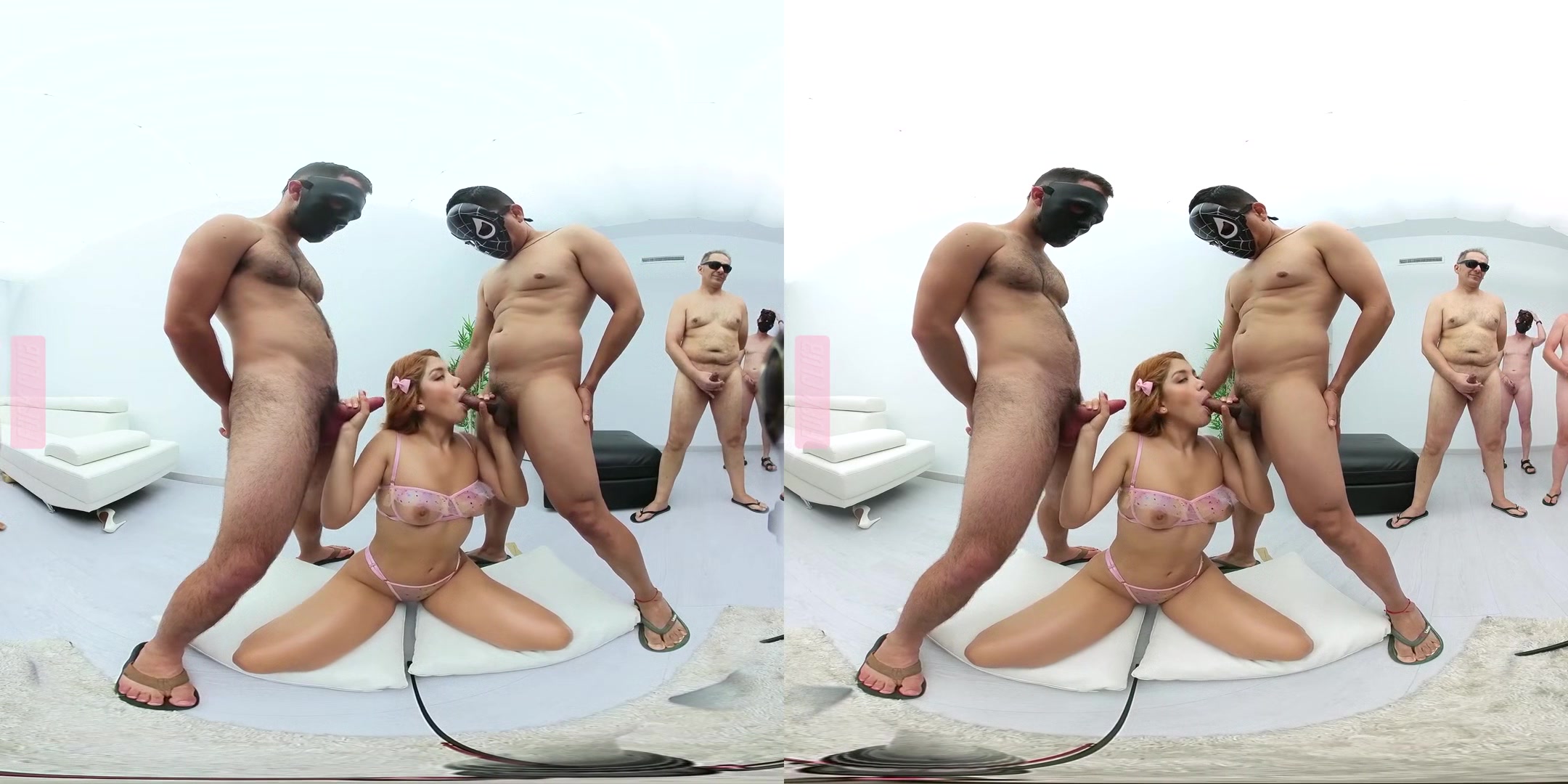 13 Men Bukkake Blowbang Part II