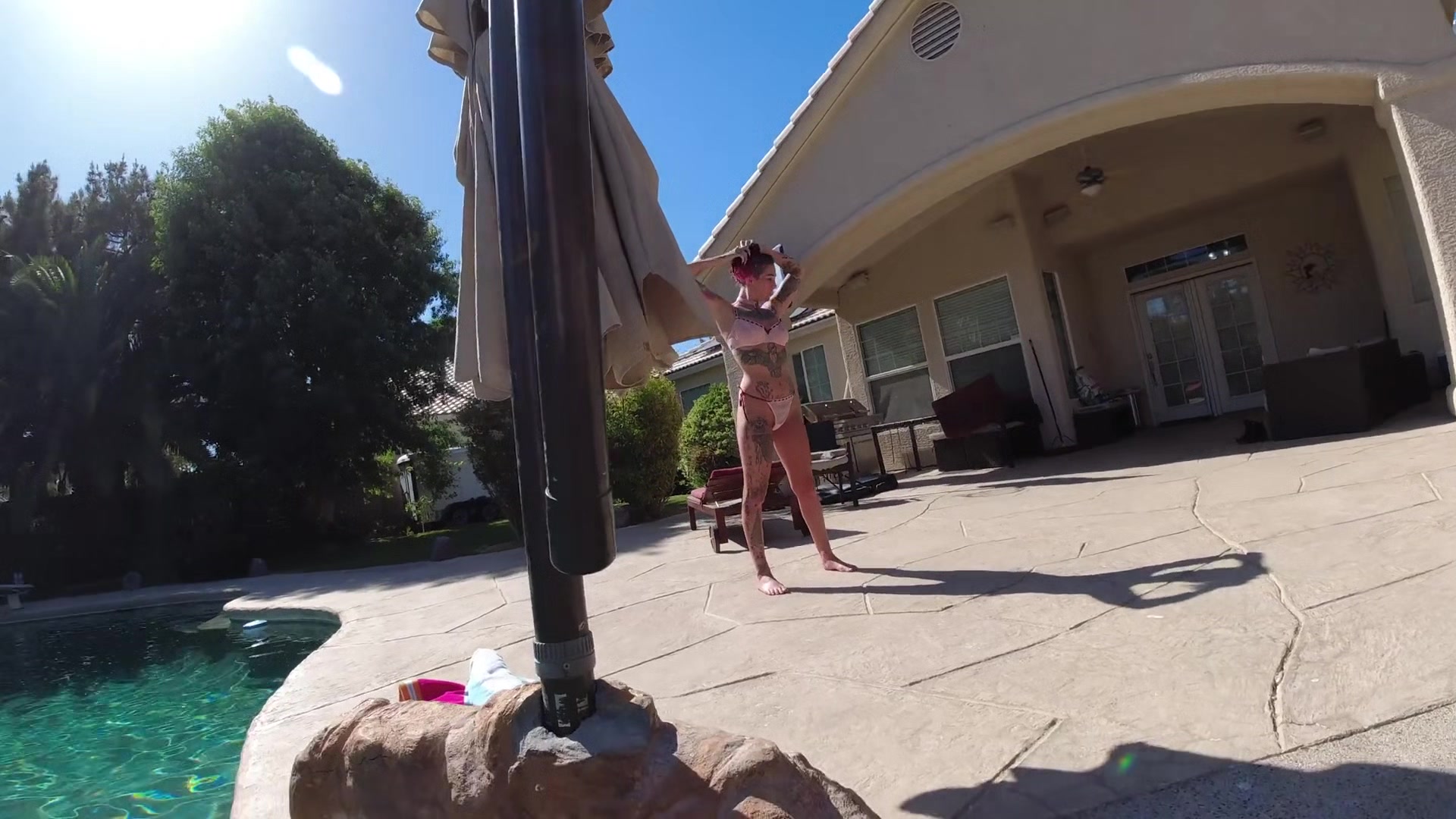 4k Superhot Lesbian Pool Fun With Nina Rivera And Sully Savage Pt1 - Superhotfilms