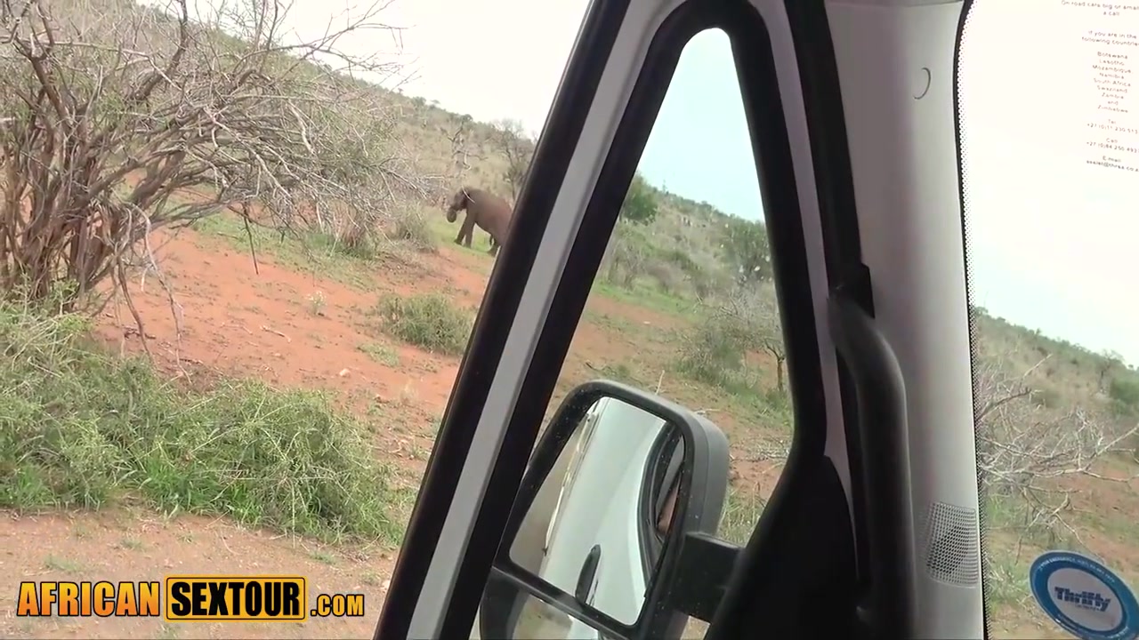 Black African In Safari With Teen 18+ With Sex