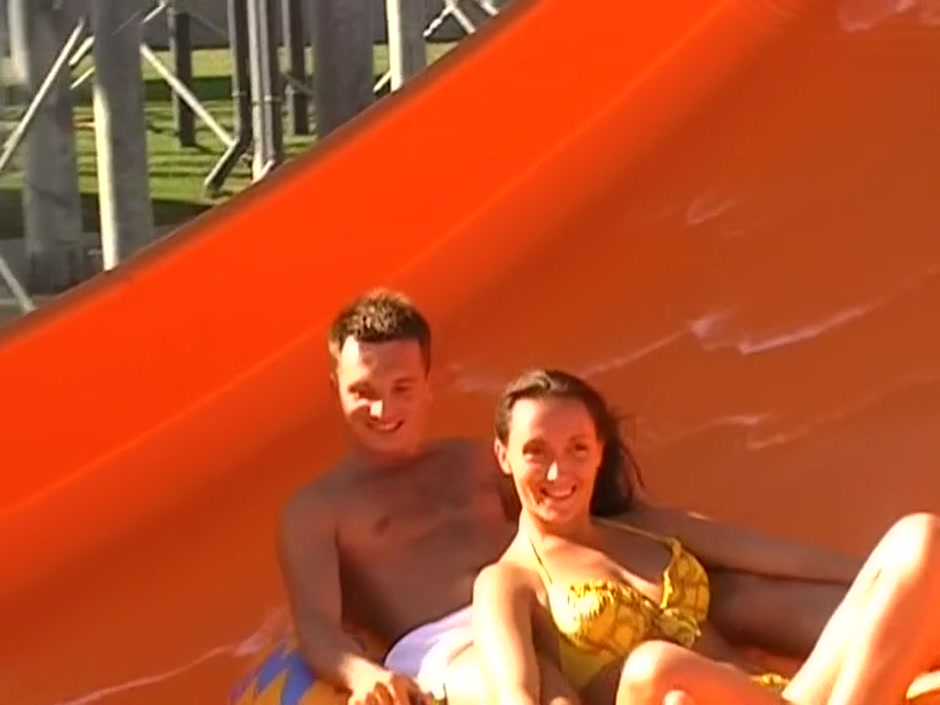 Viktoria in sex tape video with a couple having oral sex
