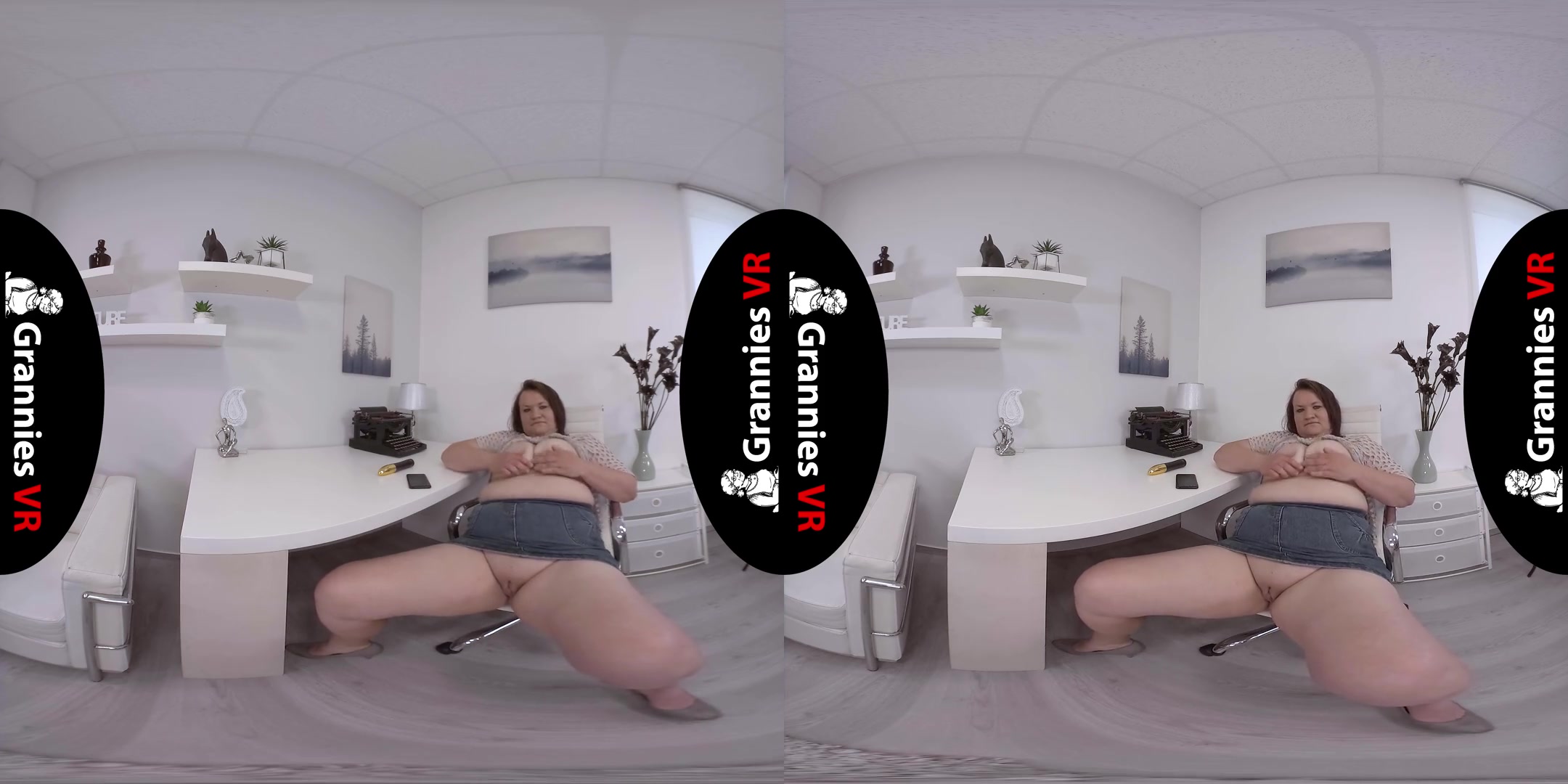 Vera - Solo; BBW MILF GILF Solo - GranniesVR - SexLikeReal