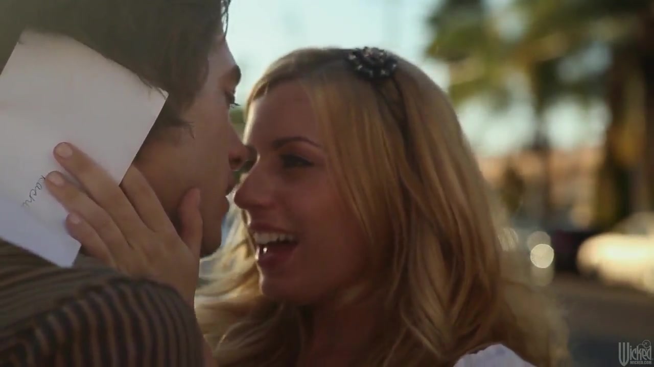 Shy blonde Lexi Belle goes at it in