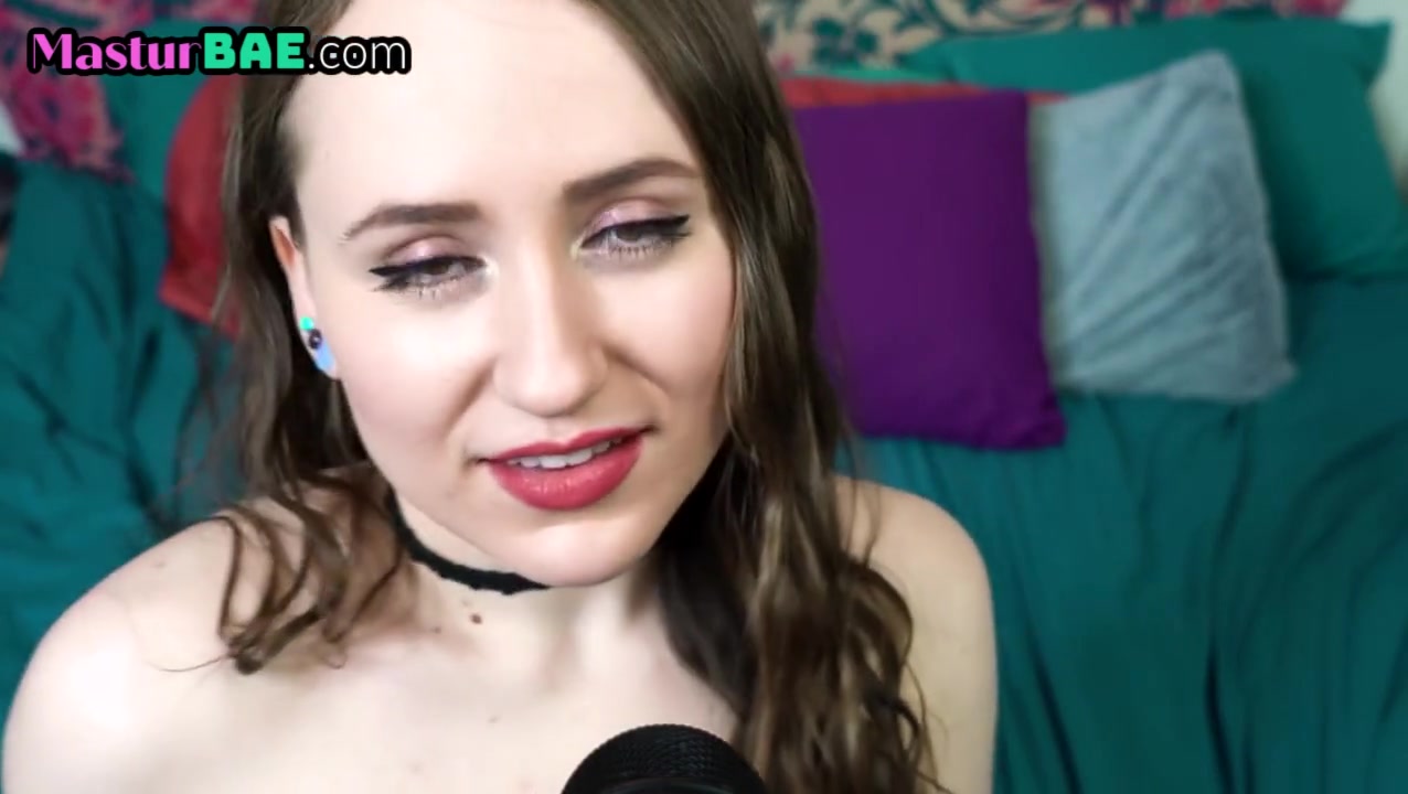 ASMR lingerie babe whispering erotic JOI encouragement