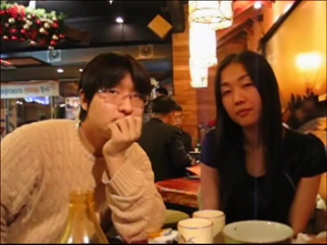 Extremely hot Asian chick fucking her geeky boyfriend