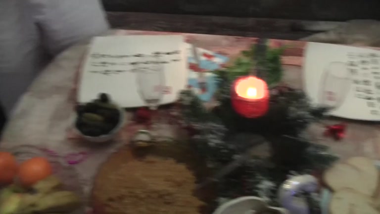 Christmas hardcore sex with cum on her a-hole