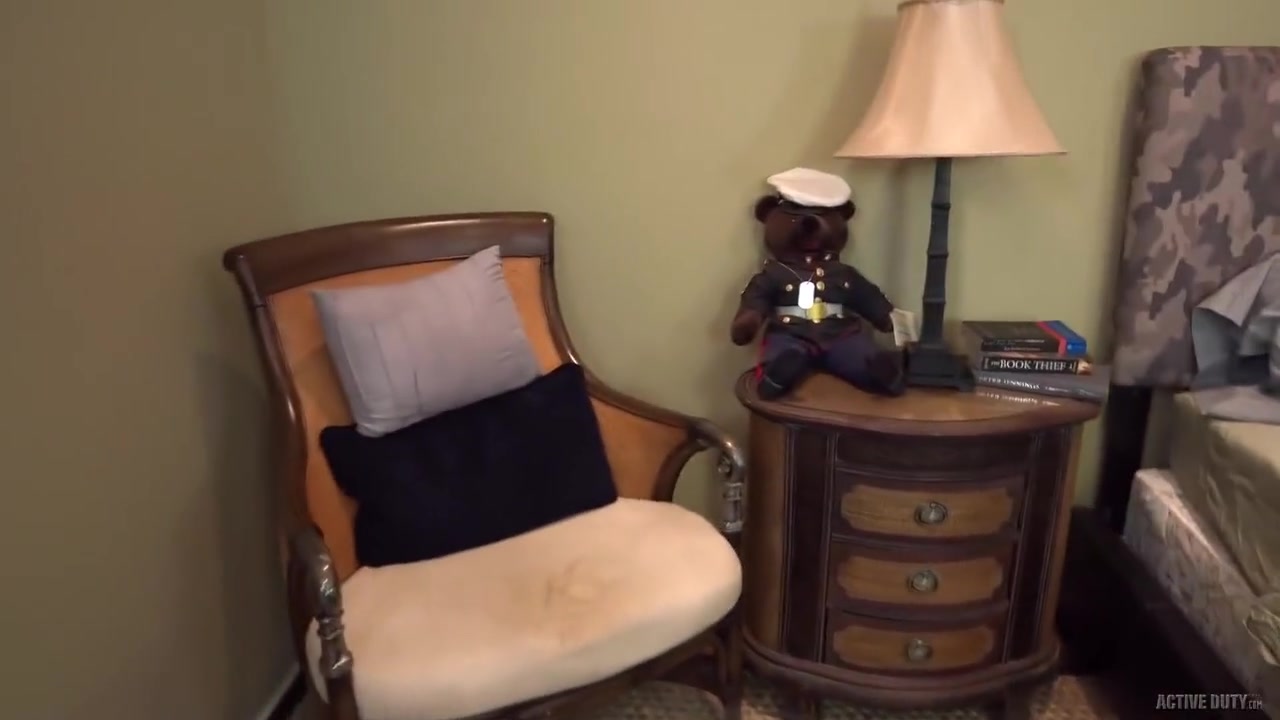 Pillow-buried Head And Opened Ass