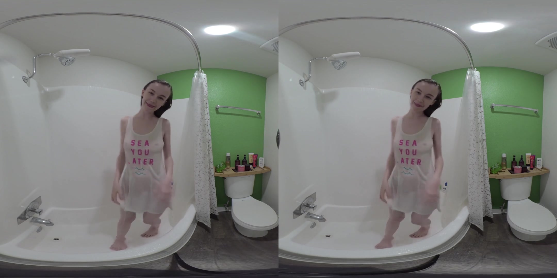 Wet-t Shower - Petite teen 18+ Shower Naked - SexLikeReal