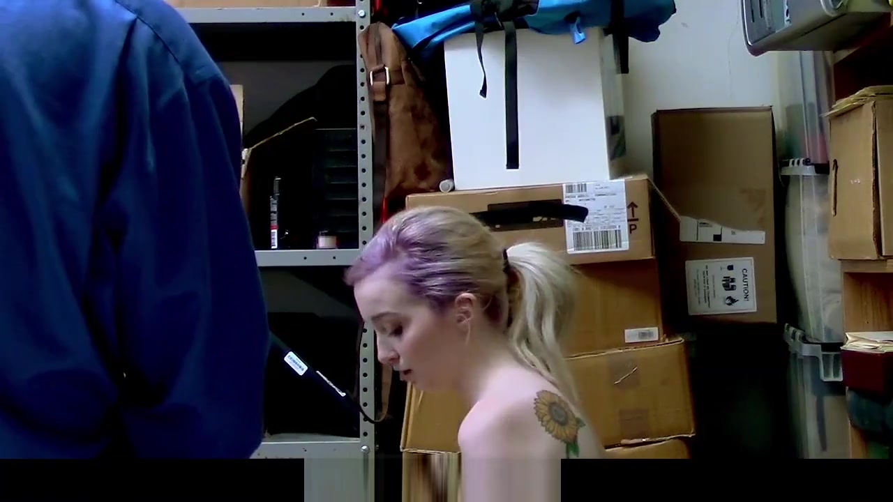 Shoplyfter - teen 18+ With Colorful Hair Gets Caught And Fucked