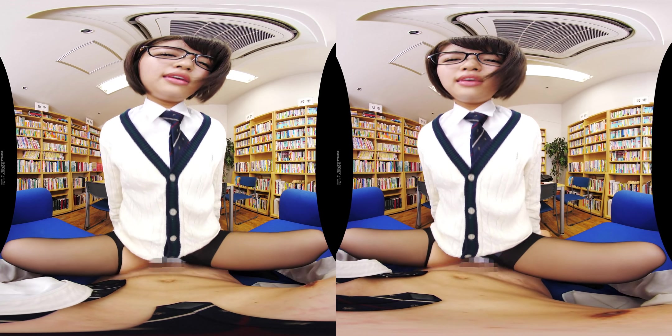 Mahiro Tadai - I was Seduced by the Plain Girl with Glasses and Black Pantyhose from the Book Club - SodCreate