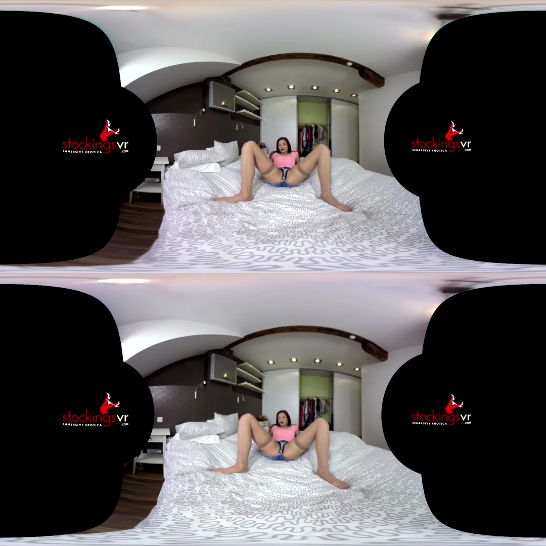 Rosaline Rose in Not So Innocent Rosalie Rosa - StockingsVR