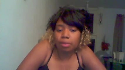 Black fat ass dancing on video