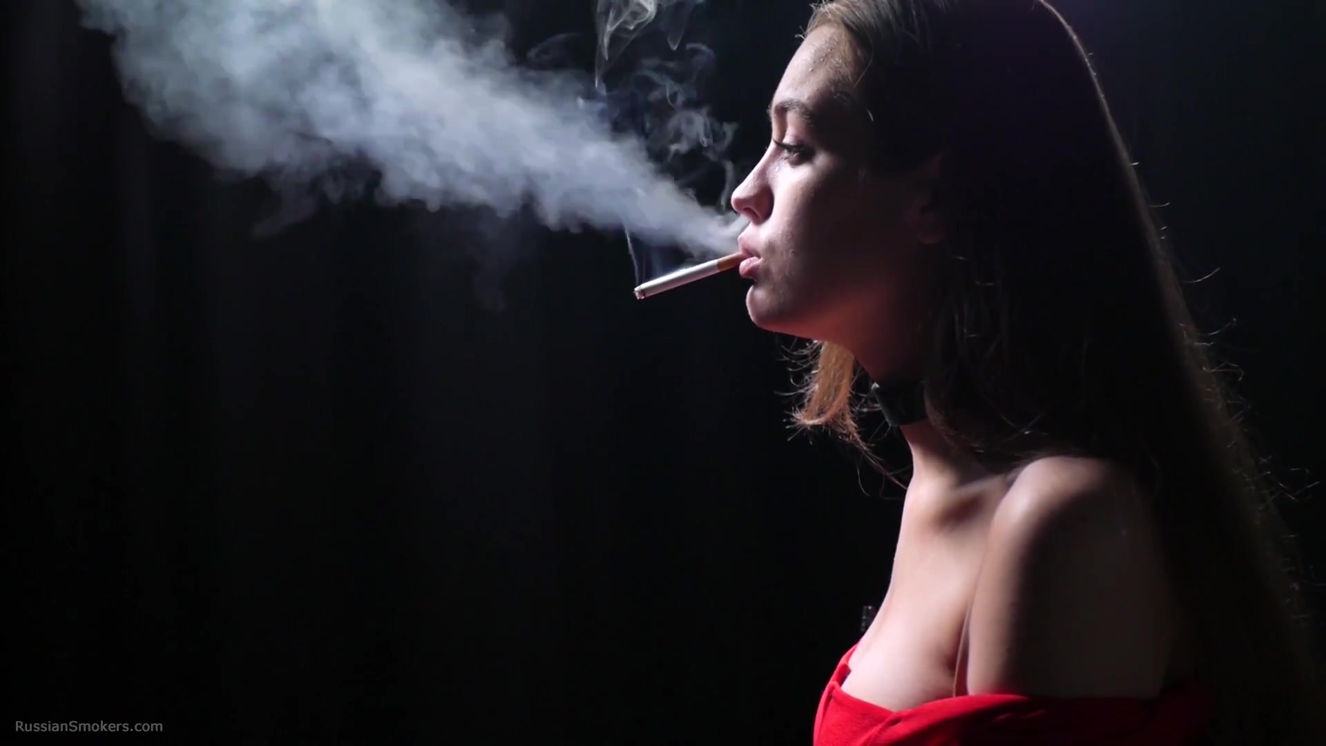 Ksenia Is Smoking Two Different Cigarretes In This Video