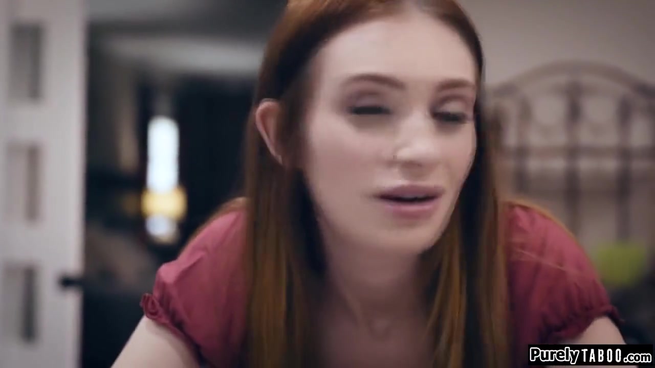 Pregnant Redhead teen 18+ Give Bj And Fucks Her Bfs Step dad For