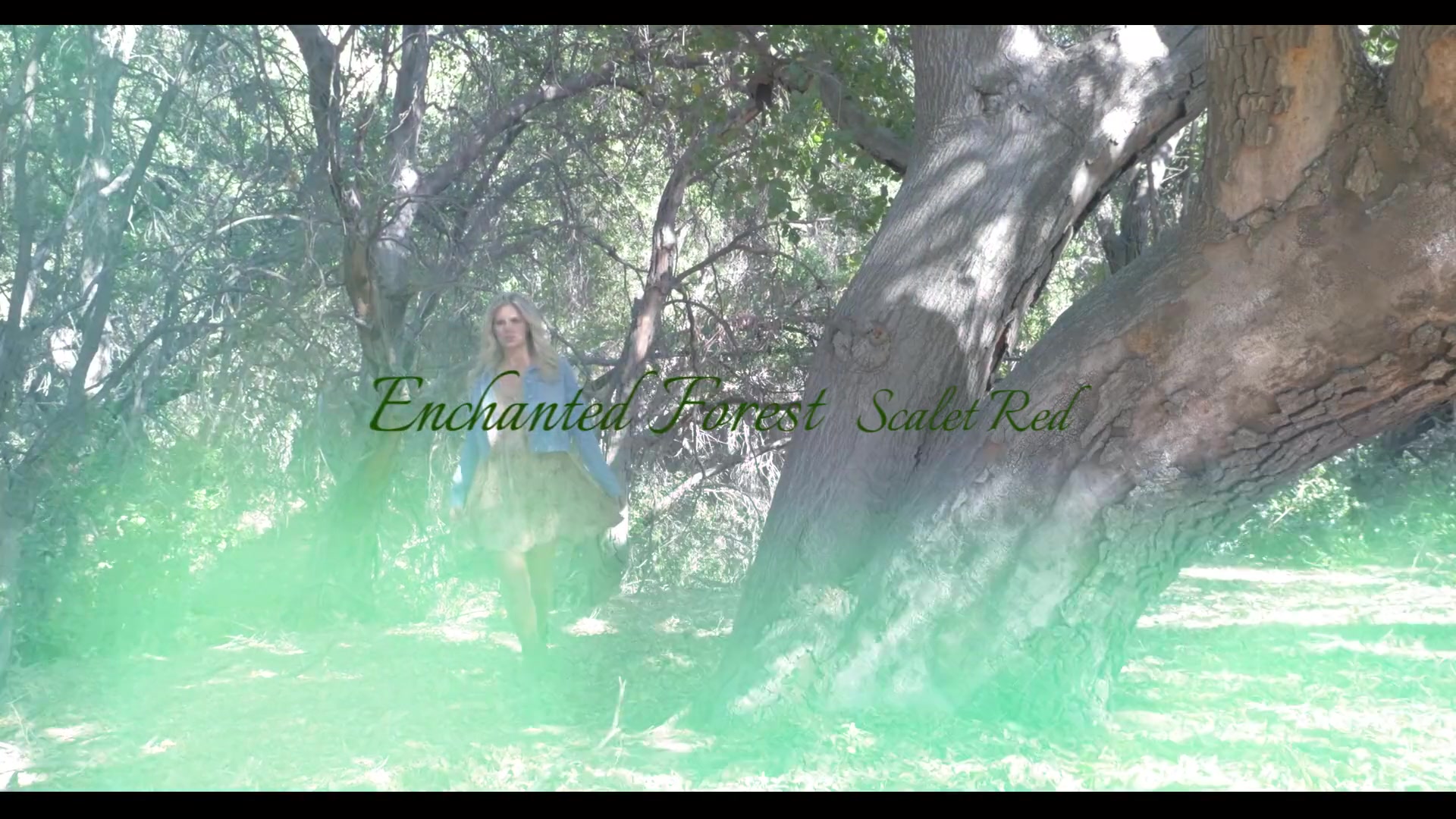 Scarlet Red In Enchanted Forest - Sex Movies Featuring Audrey Hollander