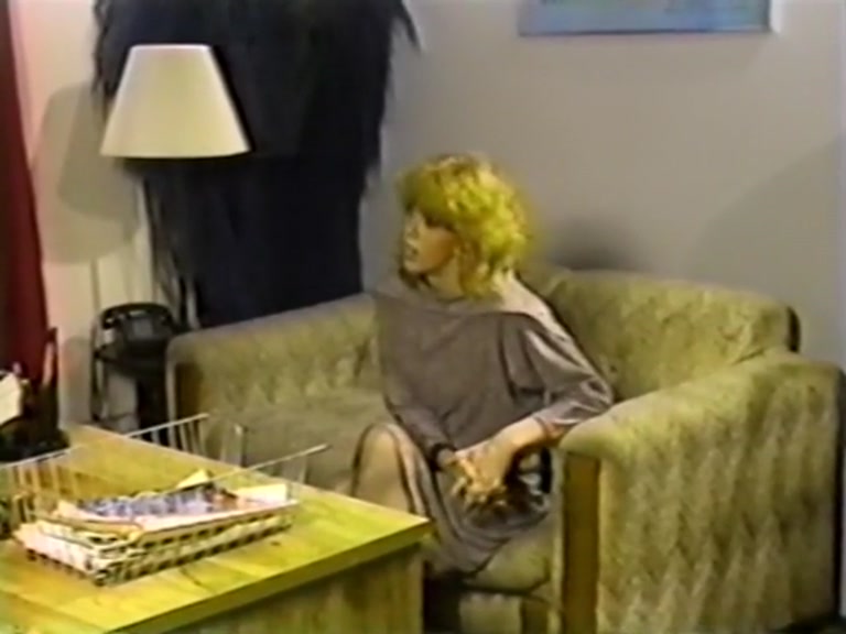 Interracial threesome in retro movie