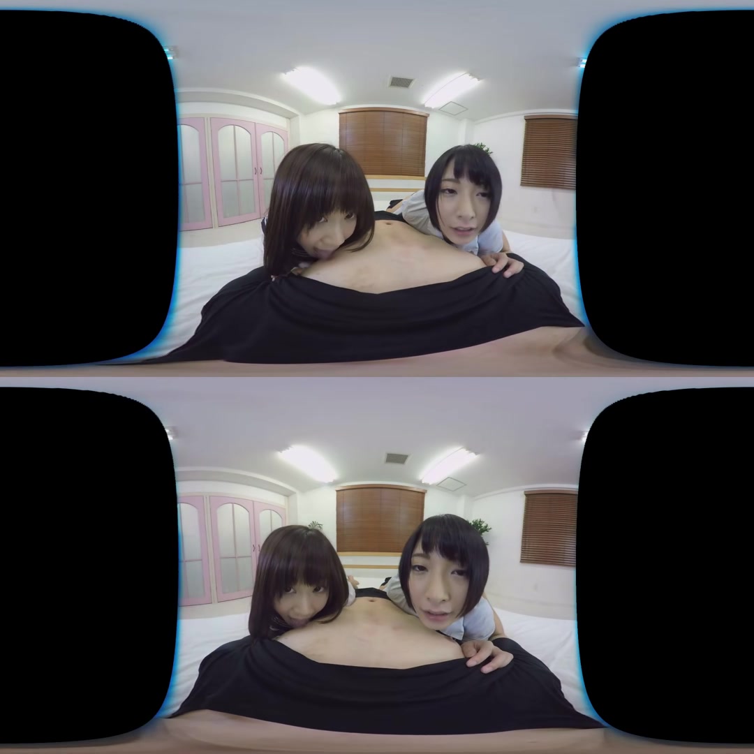 Yuri Shinomiya and Miku Abeno - schoolgirls 18+' Virtual Health Lesson - WOW!