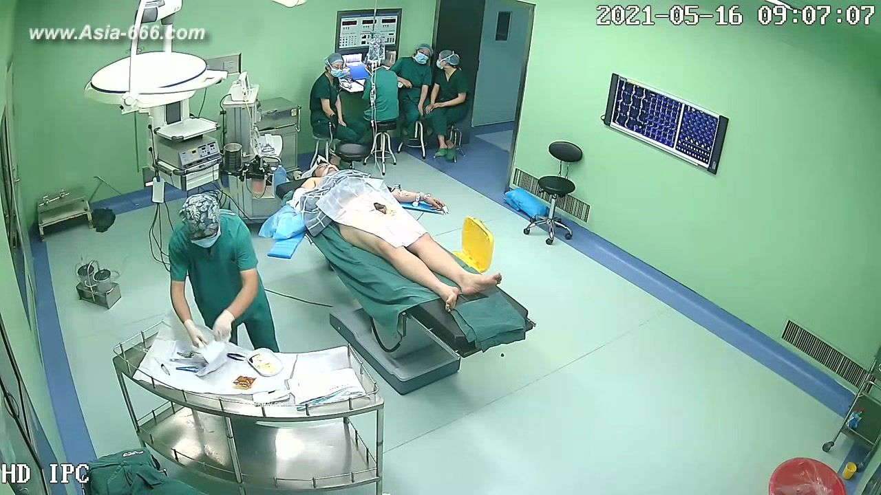 Peeping Hospital patient.13