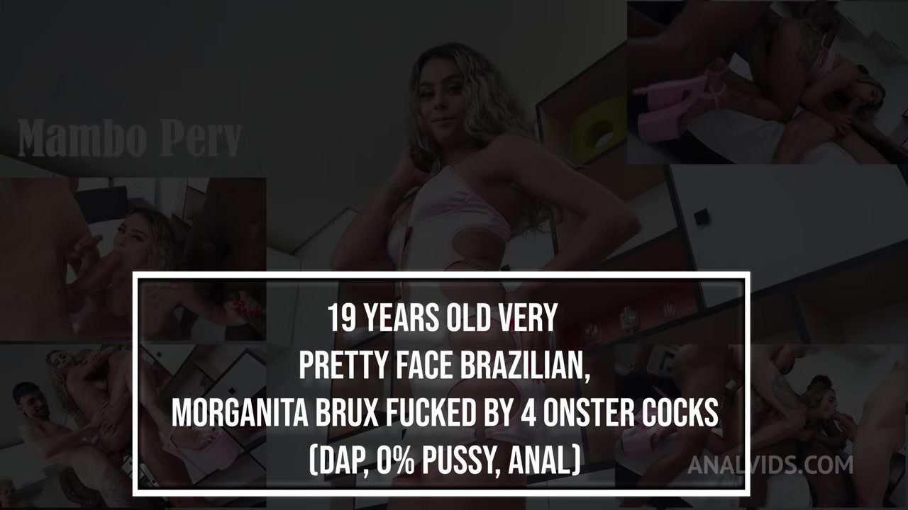 19 Years Old Very Pretty Face Brazilian, Morganita Brux Fucked