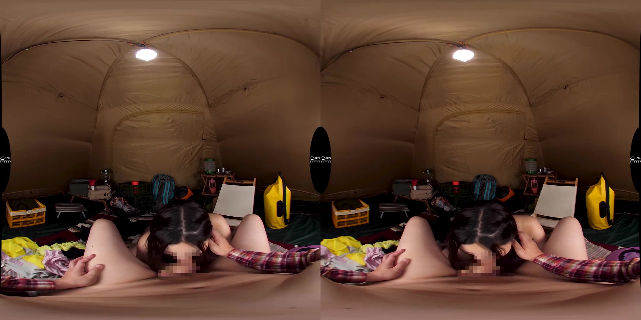 Camping Girl: Flirting in the Tent and Creampie Sex - Japanese Virtual Girlfriend Hardcore Camping Sex