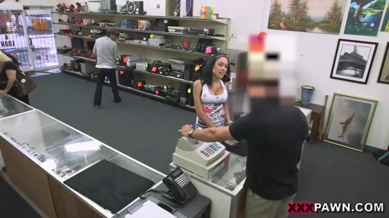 Latina slut would do anything for money
