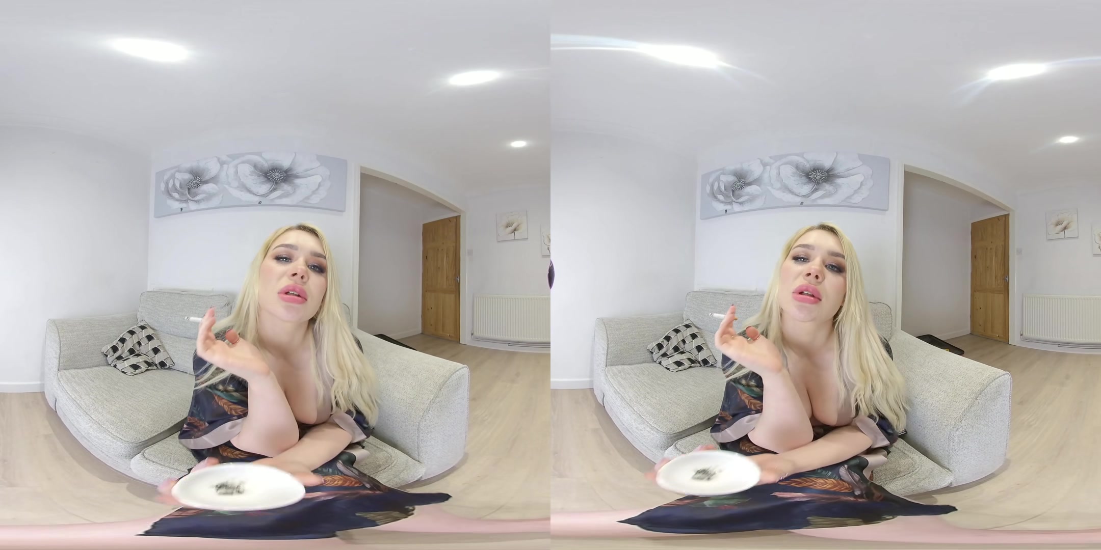 Gina Varney - After Shoot Smoke - VRSmokers