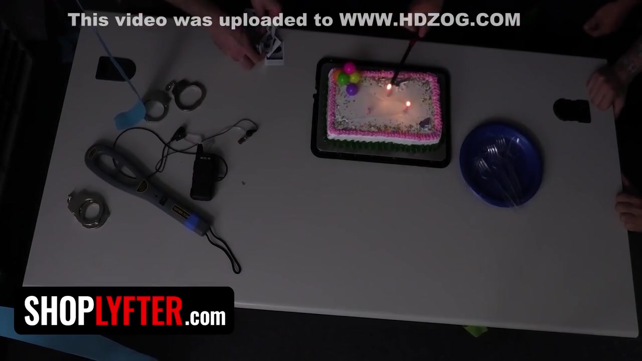 Blonde teen 18+ Caught Stealing For The Third Time And Gets Gangbang By The Security Team