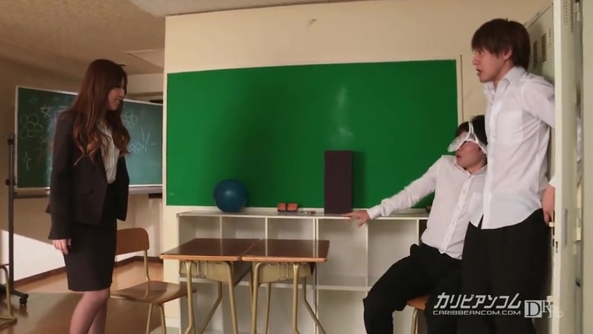 Mai Kamio Woman Principal Hunts student 18+ - Caribbeancom