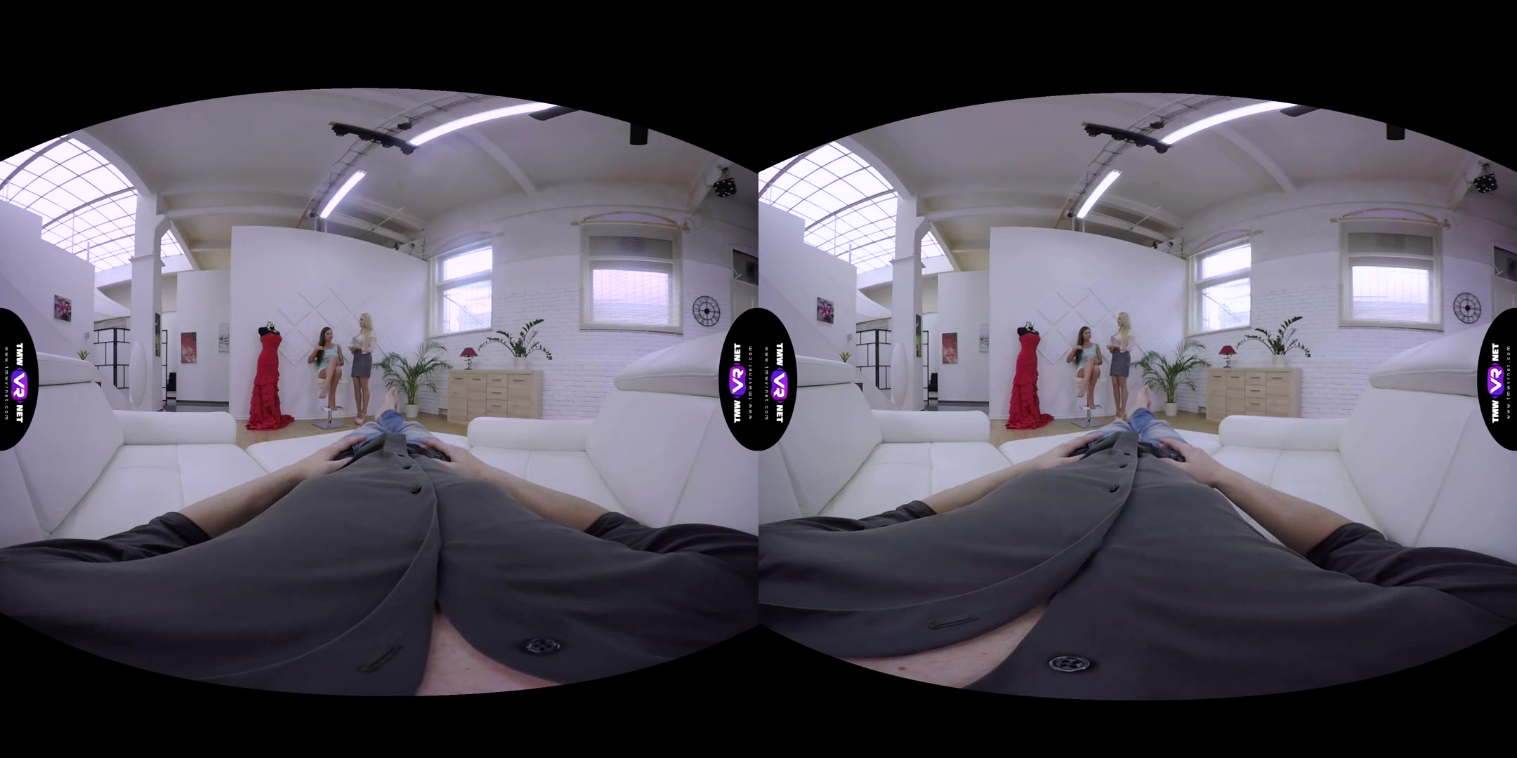 Tina Kay & Angel Wicky in VR Threesome That Can Make Any Cock Harder - TmwVRNet