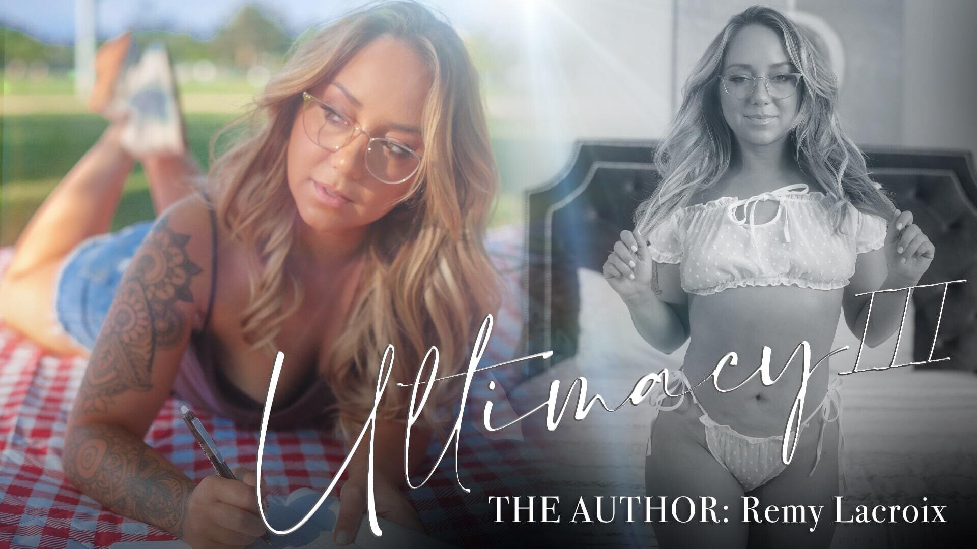 LUCIDFLIX The author with Remy LaCroix
